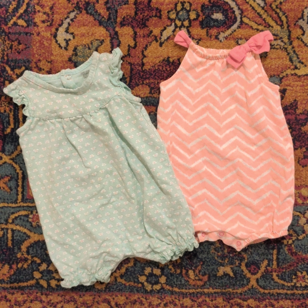 Baby bubble rompers